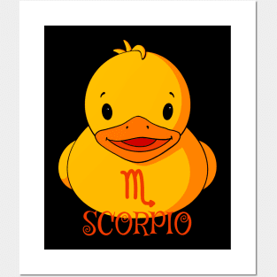 Scorpio Rubber Duck Posters and Art